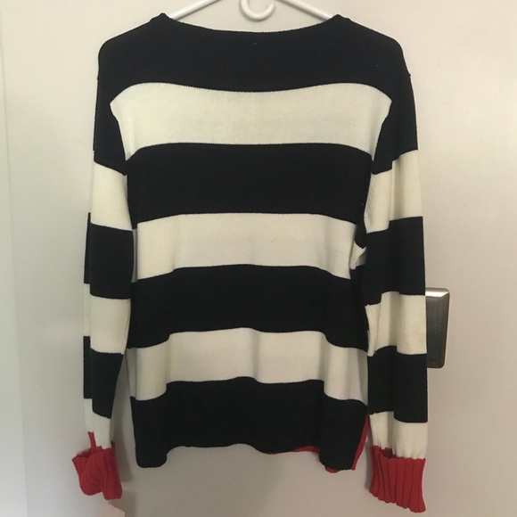 NWT Villager by Liz Claiborne Color Block Sweater - Picture 6 of 6